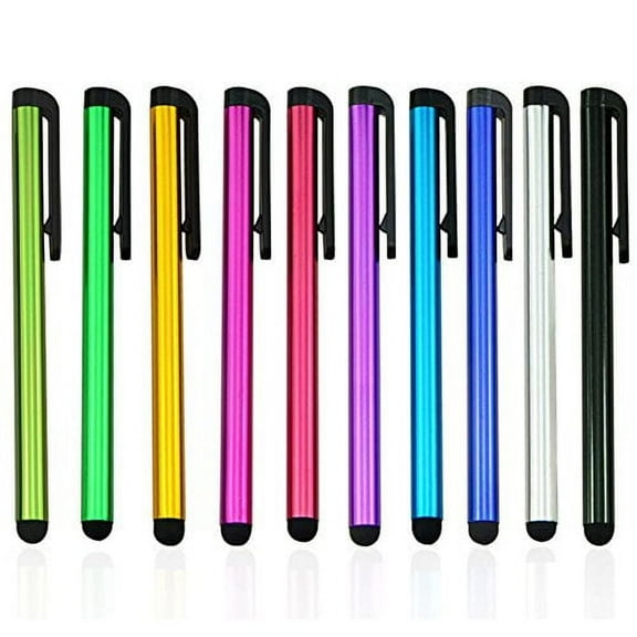 SharkTRUE 10 Pcs Capacitive Touch Screen Stylus Pen For IPad Air Mini iPhone Samsung Tablet