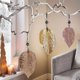 thumbnail image 4 of 4 piezas de decoración colgante de hoja de metal (color dorado + plateado + dorado champán + cobre), 4 of 6