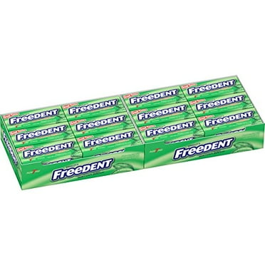 Freedent Peppermint Gum, 15-Stick Plen-T-Paks (Pack of 24)