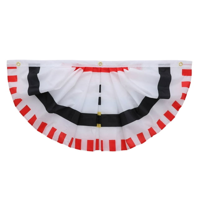 Qocolhg Décorations de Noël Extérieures Intérieures, Drapeau Festonné à Rayures Imprimées pour Usage Intérieur et Extérieur avec Tête et Illets en Toile, Liquidation de Noël