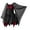 Wine, variant on Women's Plus Size Renaissance Dress Halloween Crisscross Lace-up Corset Mesh Multi-layered Retro Party Mini Dress (3XL, White)