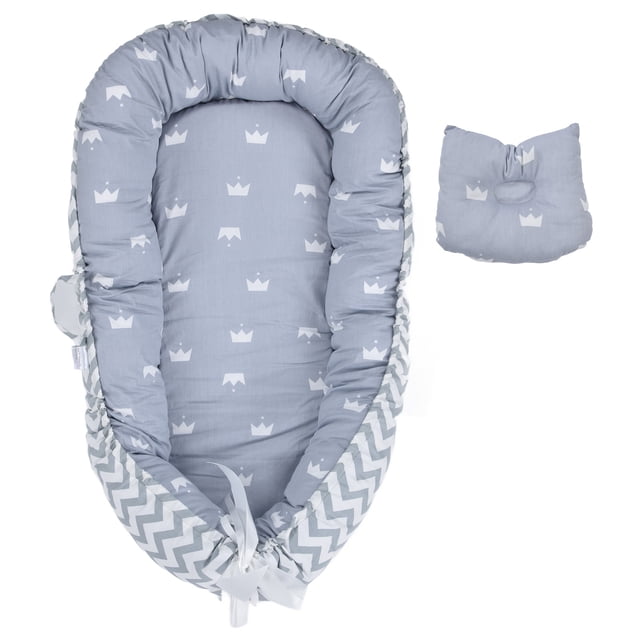 Cuna nido para bebé, transpirable, portátil, para recién nacidos, ideal como regalo para la siesta o para dormir juntos.