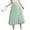 Green, variant on Women's Tutu Skirt Chiffon Elastic Waist Summer Layered Skirt Pleated Tulle Skirt High Waist Tea Length Midi High Waisted White One Size