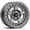 Matte Gunmetal, variant on RockTrix RT115 17 inch Wheel for 2004-2026 Ford F150, 17x9 6x135 Rims -12mm Offset, 4.5in Backspacing, Matte Bronze, 2200 lb Weight Rating, Also compatible with Bronco Raptor