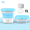 Blue, variant on Mini Washer Machine Portable Collapse for Clothes With Dryer Bucket Travel Wash