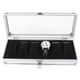 thumbnail image 3 of Caja Organizadora Rectangular De Aluminio Para Almacenamiento De Relojes, Caja Con 6/12 Ranuras De Rejilla, Diseño Elegante Para Exhibición De Joyas, 3 of 7