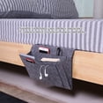 thumbnail image 1 of AUNMAS Sofá Bolsa de Almacenamiento Reposabrazos TV Control Remoto Cabezal de Cama Colgante Bolsa para Dormitorio Sala de Estar Ecomeon no, 1 of 6