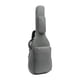 thumbnail image 3 of Funda para bajo eléctrico, ligera, con acolchado protector, tipo mochila, profesional. Gris, 3 of 9