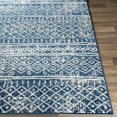 thumbnail image 2 of Hauteloom Continental Living Room, Bedroom Area Rug - Bohemian/Global - Navy, Aqua, Cream - 6'7" x 9', 2 of 6