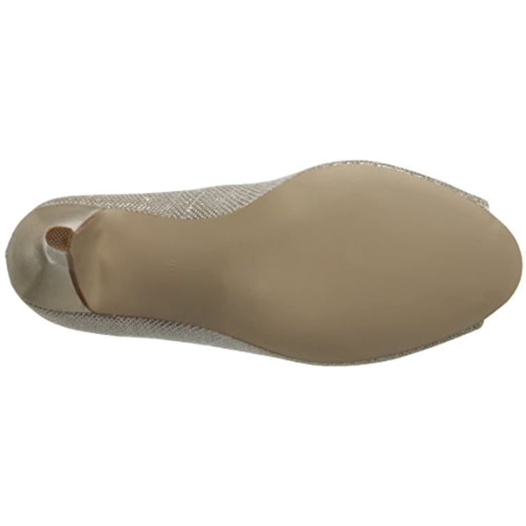 touch ups women's ice dress pump, champagne, 5.5 m us - Walmart.com