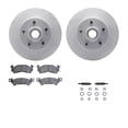 thumbnail image 2 of KarParts360 For Cadillac 60 Special 1993 Brake Rotor Set, 2 of 4