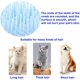 thumbnail image 2 of Cepillo para perros y gatos, cepillo para gatos de pelo corto, cepillo para gatos autolimpiante Cepillo de masaje para gatos, ideal para masajear y peinar el pelo corto enredado -, 2 of 4
