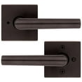 thumbnail image 5 of Kwikset 730Milsqt Milan Privacy Door Lever Set - Nickel, 5 of 7