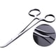thumbnail image 3 of Pinzas hemostáticas, tijeras para mascotas de acero inoxidable para perros y gatos, abrazadera para el pelo de oreja, tijeras de pesca, herramientas (18CM dobladas), 3 of 5