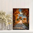 thumbnail image 2 of Qisvanset 12x16 Inch Vintage Red Steam Train Canvas Print Wall Art, 2 of 5