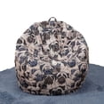 thumbnail image 3 of Mialoley Cartoon Animal Print Sofa Cover Soft Stuffable Bean Bag Chair Cover, 3 of 8
