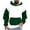 #11 Green, variant on Mens Hoodies Color Block Checked Printed Sweatshirts Drawstring Fleece Lined Hoodie Spring Fall Long Sleeve Tops Casual Loose Hooded Pullovers Outwear with Pockets