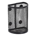 thumbnail image 4 of Dickly Pen Holder Pencil Locker Sturdy Mesh Versatile Accessories Practical Storage Box Black Semi Circle, 4 of 8