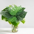 Monstera Deliciosa 2 Bundles Shrubs Tropical Leaves Greenery Leaf For