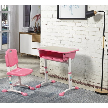 Zimtown Adjule Children S Desk Chair Set Child Study Kids Zimtown Adjule Children S Desk Chair Set Child Study Kids Table Pink