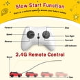 thumbnail image 4 of Ride on Car for Kids 12V Power Battery Electric Vehicles Licensed Land Rover Ride On Truck w/Parent Remote Control, MP3 Player, Rocking, Pull Rod, 4 of 9