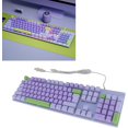 thumbnail image 3 of HUGFEGWE Wired Gaming Keyboard, No Delay Print Backlit Keyboard Wired Keyboard, Elevated Metal Panel Large Letter USB Keyboard with Backlit for PC and Laptop (Roland) CA919-135224, 3 of 9