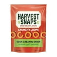 thumbnail image 3 of Harvest Snaps Veggie Chips Multipack, Sour Cream & Onion 2.5 oz & White Cheddar 3 oz, 2 Bags Each Flavor, 4 Count, Gluten Free, Baked Snack, 3 of 4