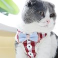 thumbnail image 4 of Pet Leash Harness Adjustable Breathable Checked Pet Harness with Pet Leash, 4 of 10