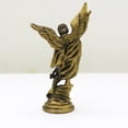 thumbnail image 6 of Yvsxxv 2 Pcs Antique Bronze Christian Saint Michael Figurines & Knick-Knacks Guardian Statue for Home Tabletop, 6 of 7