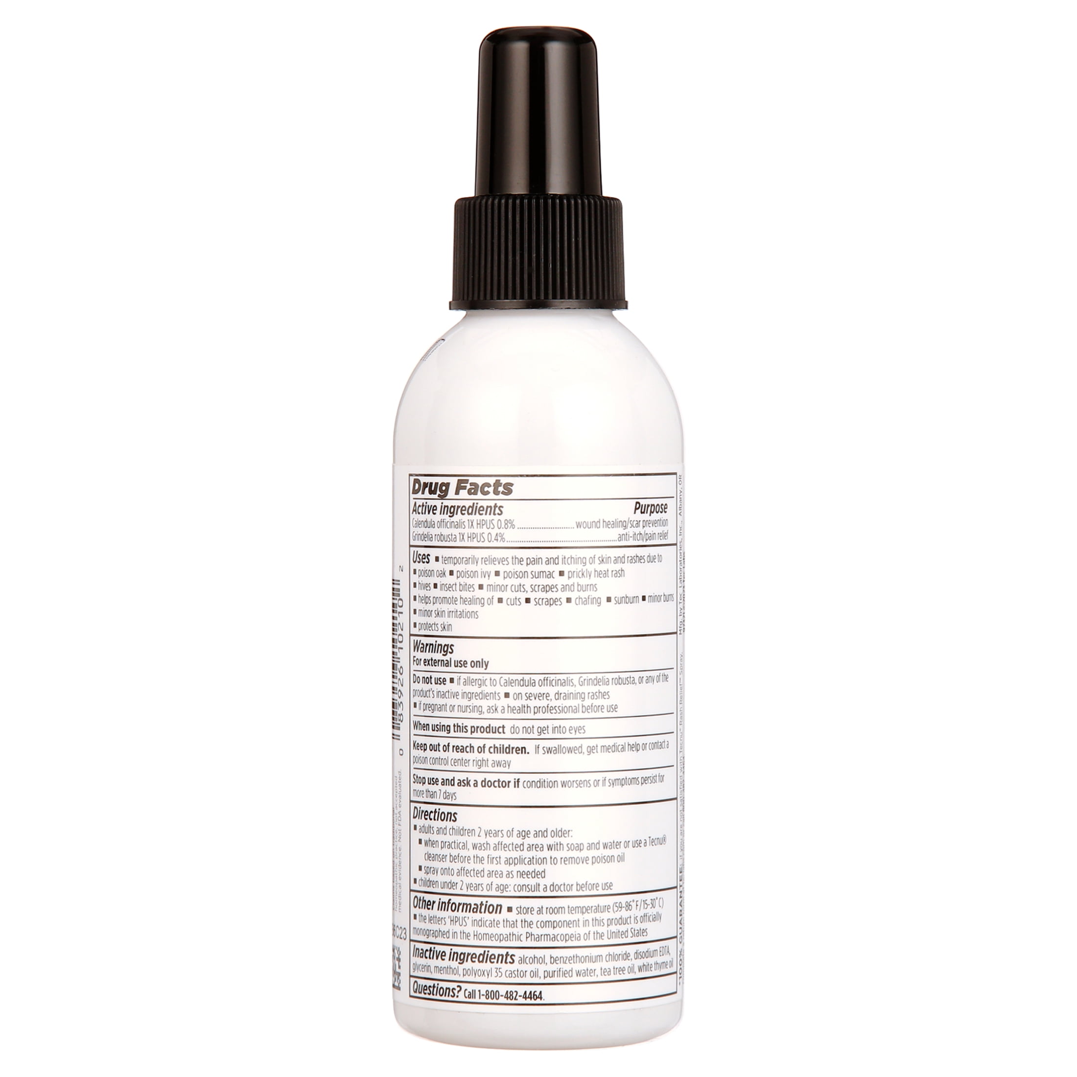 Tecnu Rash Relief Anti-Itch Spray, Maximum Strength, Topical Analgesic, 6 fl oz