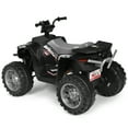 thumbnail image 4 of Topbuy 12V Electric Kids Quad ATV Ride on Car with LED Lights& Black, 4 of 5