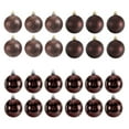thumbnail image 4 of Transemion 24pieces Effective Decoration Balls Easy To Christmas Essentials Durable coffee 5Set, 4 of 6