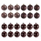 thumbnail image 1 of Advancent Adornos de bolas de Navidad de 24 piezas, aplicación amplia, decoración efectiva duradera y confiable Kits de decoración para fiestas café, 1 of 6