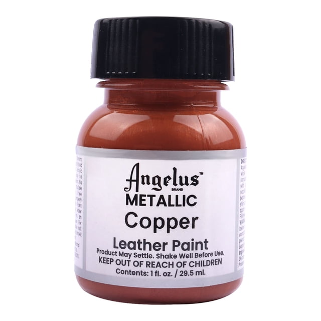 Pintura Para Cuero 29.5Ml Metalizada Copper Angelus