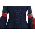 thumbnail image 6 of Renaissance Dress Women Medieval Victorian Dresses Pirate Skirt Renaissance Fairy Elf Dress, 6 of 6