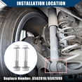 thumbnail image 2 of No.6502818/6502698 Front Rear Shock Absorber Mount Bolt and Nut for Dodge for Ram 1500 2003-2019 1 Set, 2 of 7
