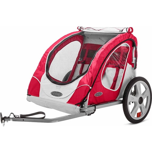 InStep Robin 2Seater Bike Trailer, Berry