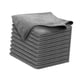thumbnail image 4 of 10 paños de limpieza de microfibra, toalla de limpieza para platos húmedos y secos, toalla absorbente para platos, ollas de oficina y lavar platos. Gris, 4 of 8