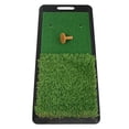 thumbnail image 4 of Estera para golpear Golf, columpio, estera de astillado, estera de interior con mango, mate portátil para interiores, estera de hierba, regalo de, 4 of 7