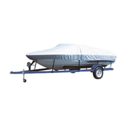 Carver 79011 Trailerable Flex-Fit PRO Universal Boat Cover - 17 to 19 Centerline, 102 Beam