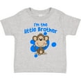 thumbnail image 3 of Inktastic I'm the Little Brother with Cute Monkey Boys Toddler T-Shirt, 3 of 5