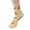 Beige, variant on Arlun 1 Pair Christmas Medium Tube Socks for Women Cute Reindeer Santa Claus Snowman Graphic Mid-Calf Socks Fun Novelty Stocking Suitable for Christmas Gifts Beige One Size