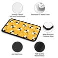 thumbnail image 5 of Bingfone Car Four-Season Universal Armrest Box Mat,Car Armrest Seat Cover Soft Leather Waterproof Armrest Cover Center Console Mat-Cute Bee Butterfly Yelllow, 5 of 7