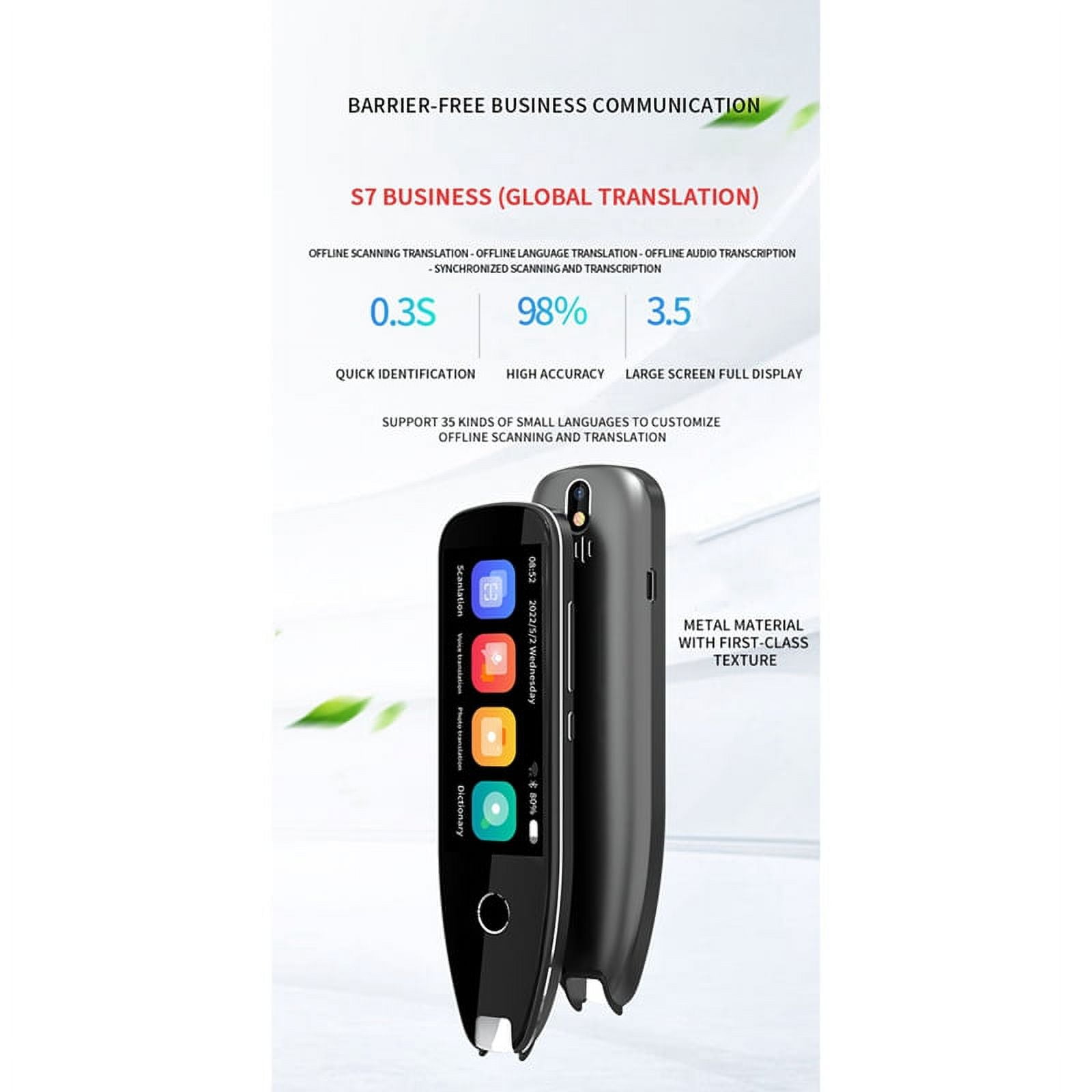 Smart Voice Scan Translator Pen, Multifuncional Offline Scanning Tradução,  Tradutor em tempo real, Business Travel Abroad - AliExpress