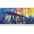 thumbnail image 3 of LeRoy Neiman "Brooklyn Bridge" HAND SIGNED Lithograph NEWLY Custom Framed Art Generic, 3 of 3