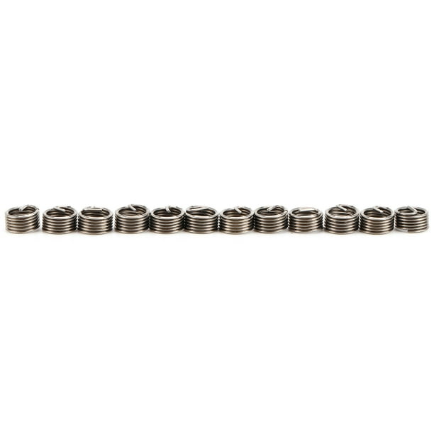 Inserto de reparación de roscas, 50 piezas Inserto de reparación de roscas Inserto de rosca Inserto de rosca de tornillo El mejor de su clase