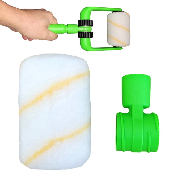 BetterGrip 4-Inch Paint Roller Handle Adapter Kit, Lightweight Ergonomic Plastic Frame Conversion Accessory This is only an adapter—not a complete roller kit