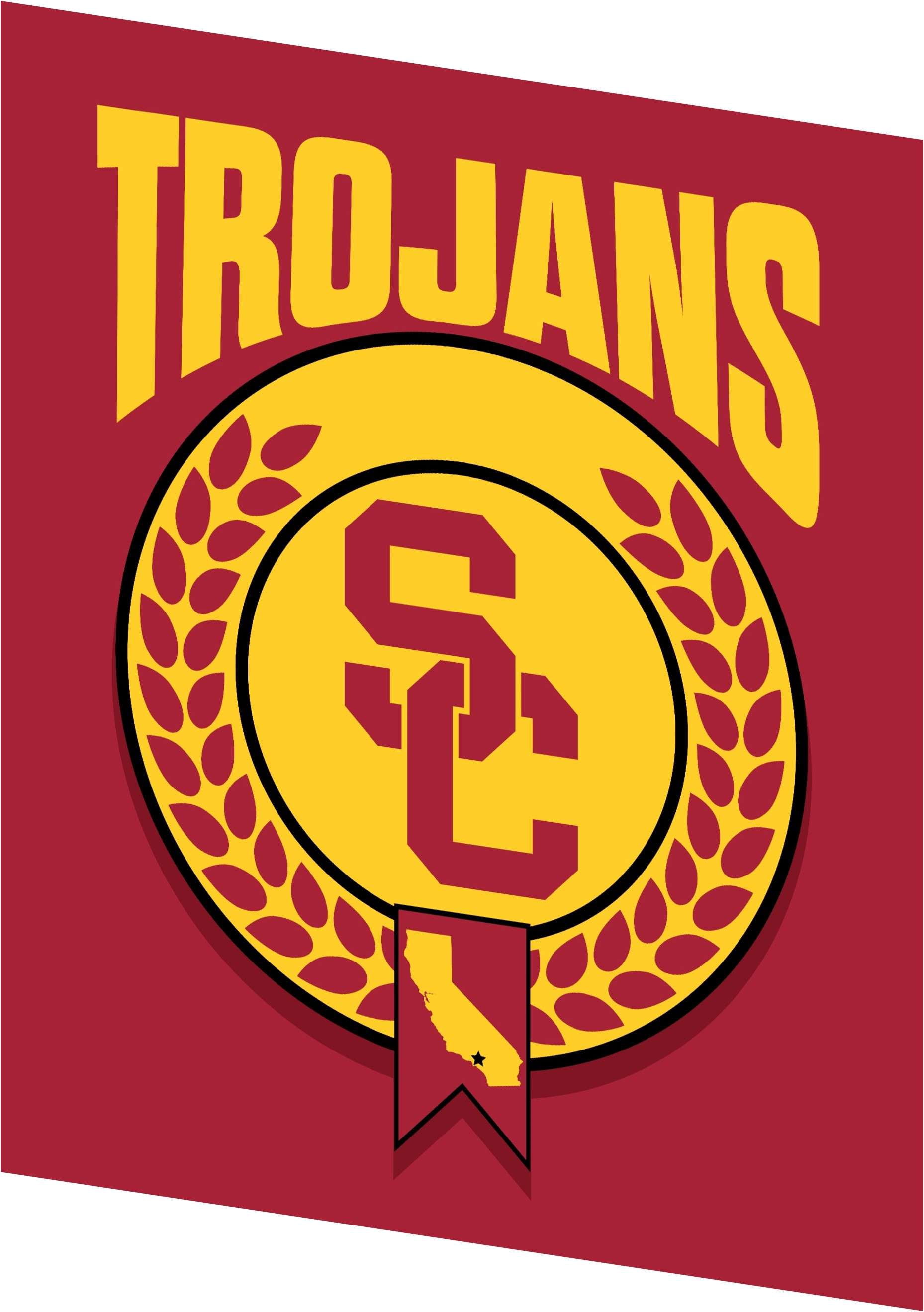 USC NCAA Apex Silk Touch Sherpa Throw 50x60 inches