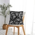thumbnail image 5 of Yiaed Hand Drawn Snake Print Pillow Covers Super Soft Decorative Square Throw Pillow Covers Case Cushion Covers for Sofa Couch Bedroom Car Decor（No pillow core）-16"x16", 5 of 7