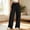 Black, variant on Dpytoraw Girls Cozy Wide Leg Sweatpants Elastic Waist Loose Fit Casual Trousers Black Size 5-6 Years